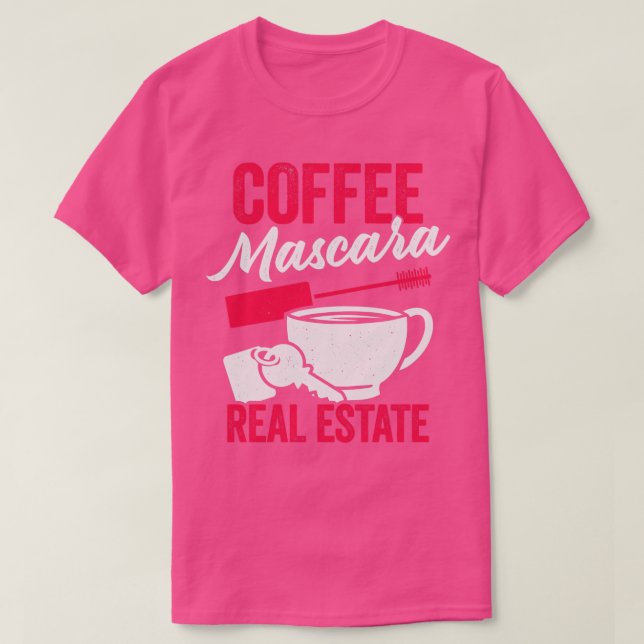 Camiseta Café Mímcara Imobiliário (Frente do Design)