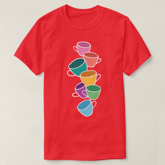 Camiseta Café Mug Café Cosov Café Drinker (Frente do Design)