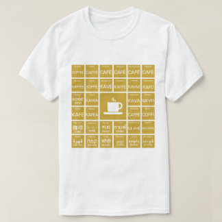 Camiseta Café - Multilinguals