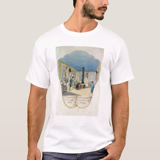 Camiseta Café na adega do Palais Royal (Frente)
