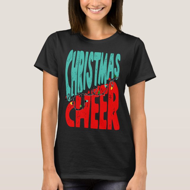 Camiseta Café Natal Mais Alegres Mulheres Latinhas Cozy Win (Frente)