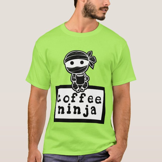 Camiseta Café Ninja (Frente)