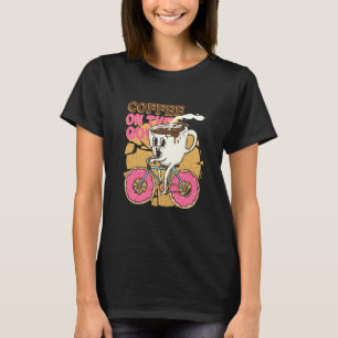 Camiseta Café no Go Surreal Pun Caffeine Bebida Café