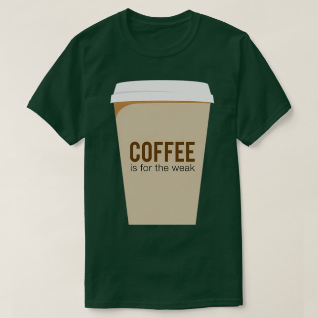 Camiseta Café pah Quem precisa disso (Frente do Design)