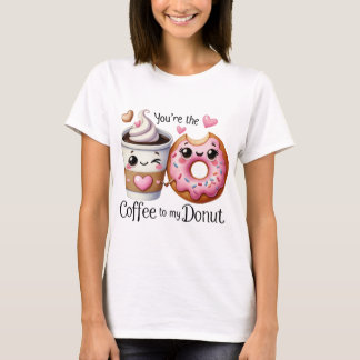 Camiseta Café Para A Minha Rosquinha