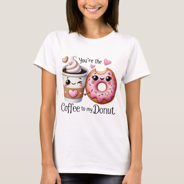 Camiseta Café Para A Minha Rosquinha (Frente)