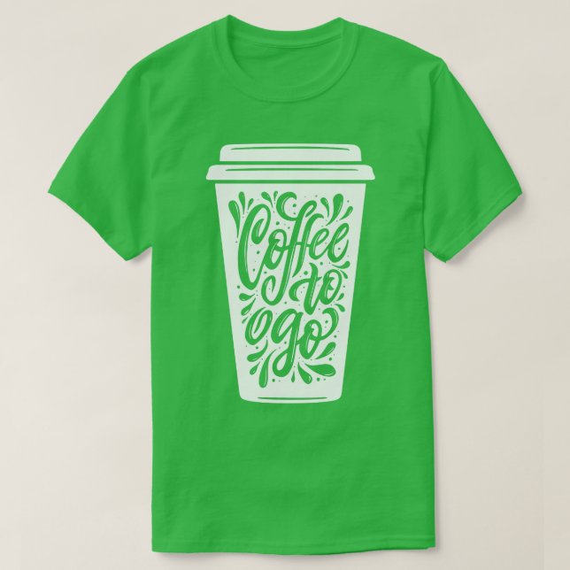Camiseta Café Para Ir (Frente do Design)