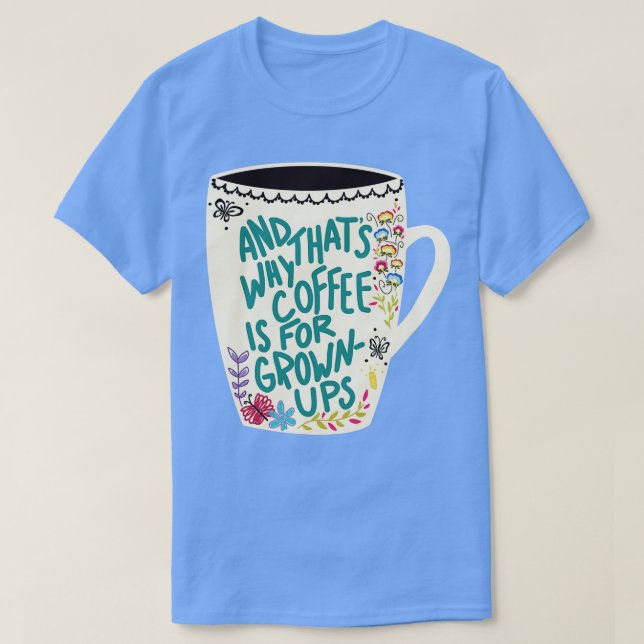 Camiseta Café Para Ups Cultivados (Frente do Design)