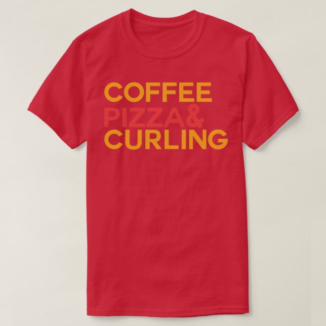 Camiseta Café Pizza Curinga (Frente do Design)
