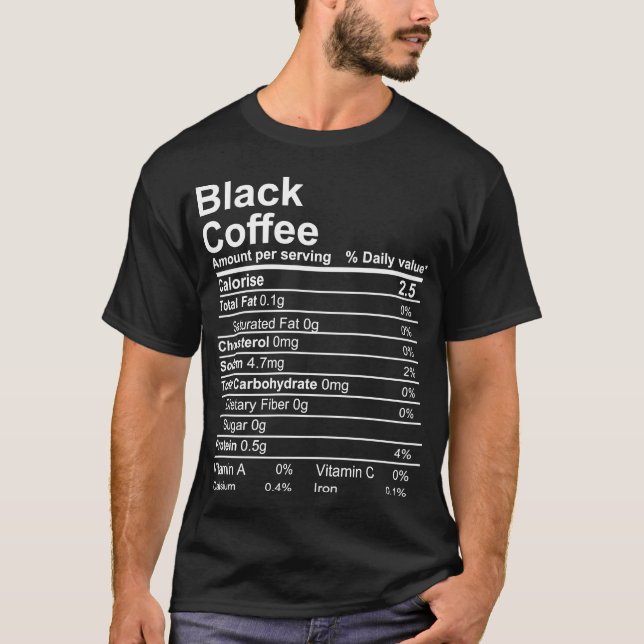 Camiseta Café preto (Frente)