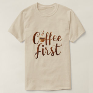 Camiseta Café Primeiro