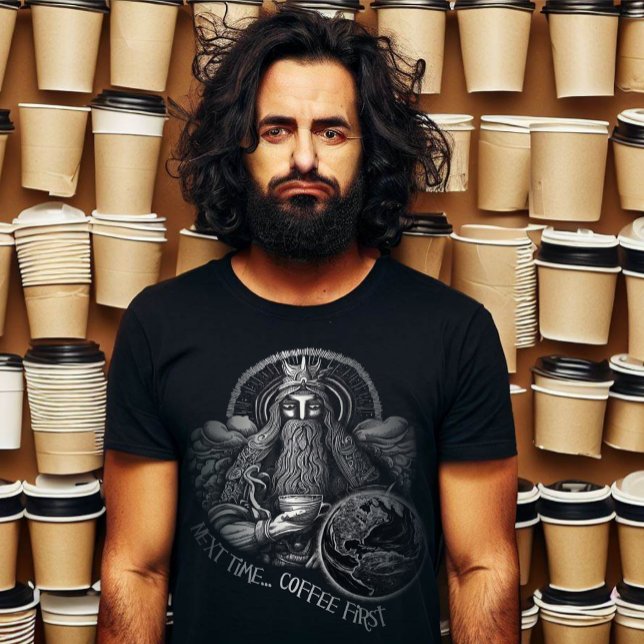 Camiseta Café Primeiro! (Criador carregado)