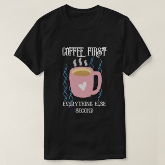Camiseta Café primeiro