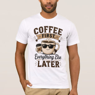 Camiseta Café Primeiro