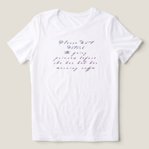 Camiseta Café Princesa Fada