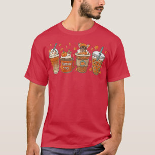 Camiseta Café Pumpkin Spice Latino, outono Chihua