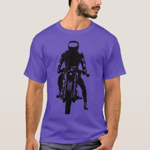 Camiseta Cafe Racer Rider - Moto Vintage - Bike Retro