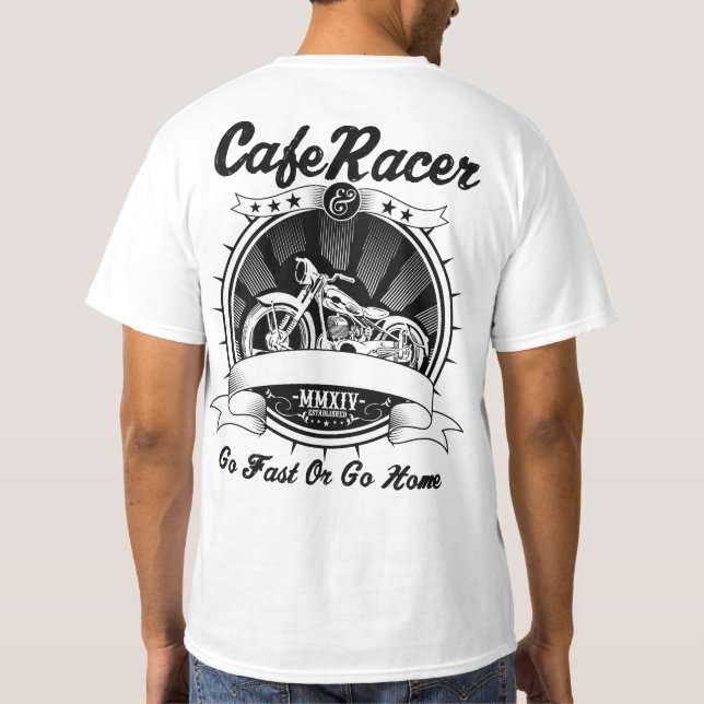 Camiseta Cafe Racer T-Shirt (Verso)