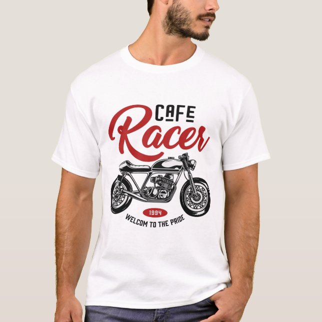 Camiseta Cafe Racer T-Shirt (Frente)
