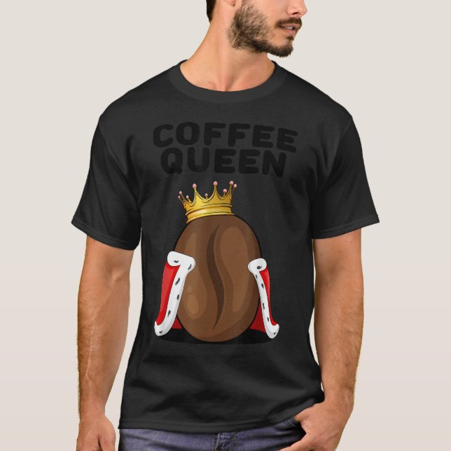 Camiseta Café Rainha WoCoffee Bebida Café (Frente)
