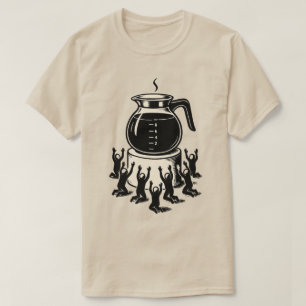 Camiseta Café Retrô Divertido – Adore o Café