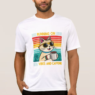 Camiseta Café Retro Vibes - Cafeine Lover Men