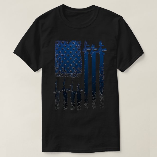 Camiseta Café Rifle Preto.png (Frente do Design)
