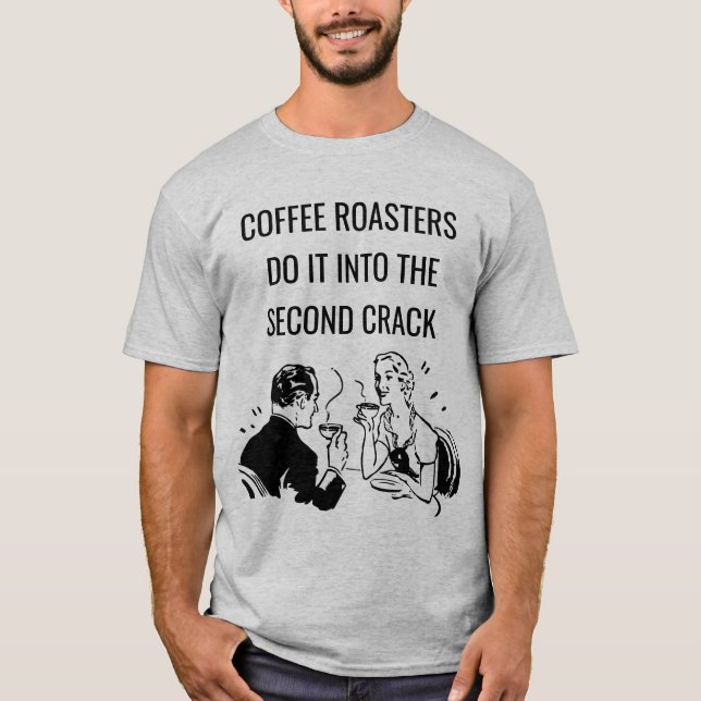 Camiseta Café Roasters Innuendo Pun T-Shirt (Frente)