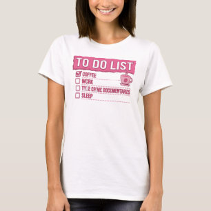 Camiseta Café Rosa CAPRICHO CRIME VERDADEIRO TRABALHO