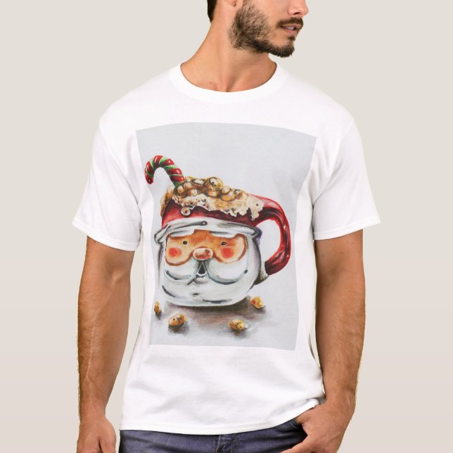 Camiseta café santa claus (Frente)