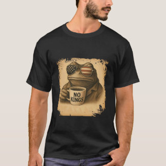 Camiseta Café Sapo de Portland Sem Reis Antigo