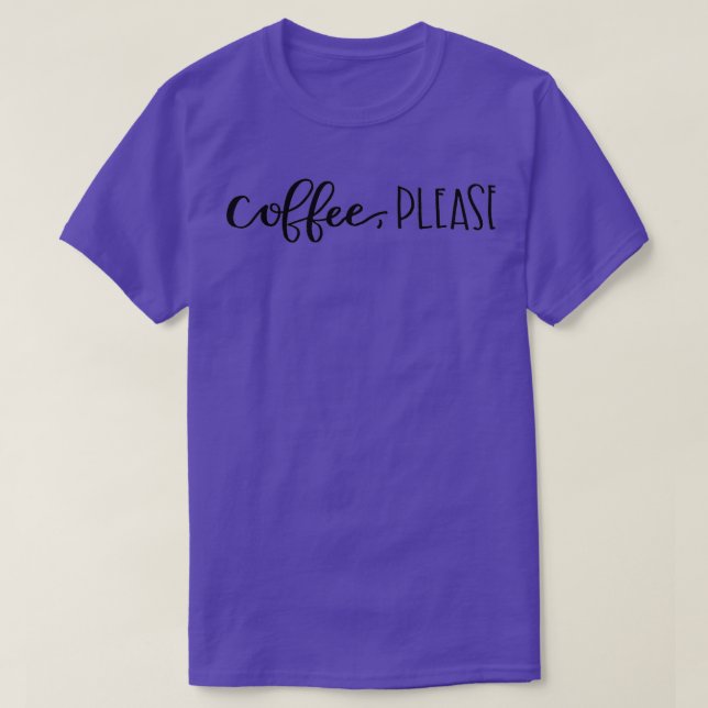 Camiseta Café Simples (Frente do Design)