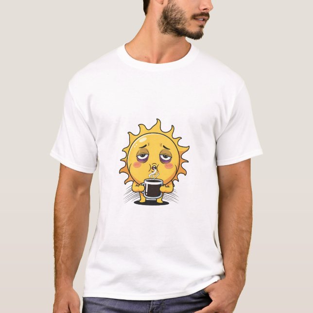 Camiseta Café Sleepy Sun (Frente)