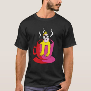 Camiseta Café Sloth Fofinho Acessórios de Café Sloth Café