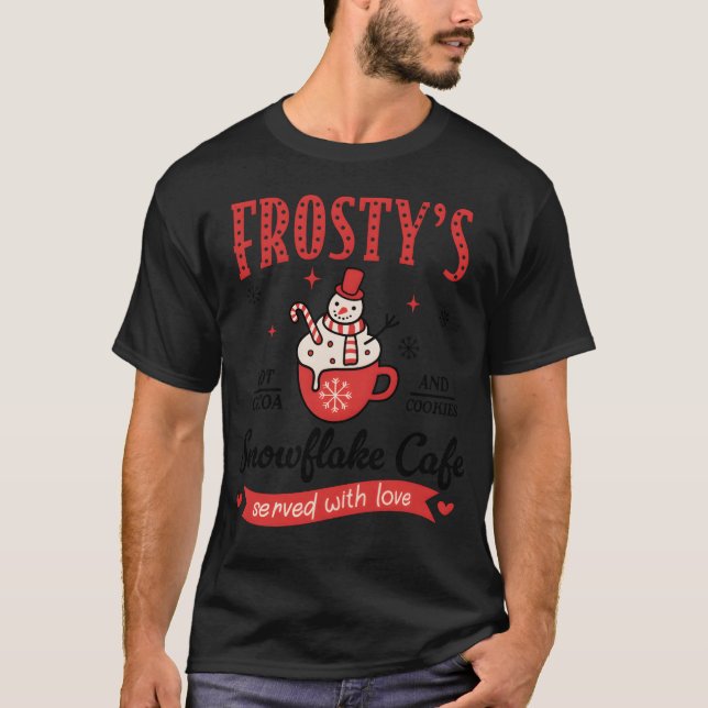 Camiseta Café Snowflake (Frente)