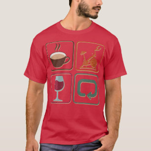 Camiseta Café Spin Wine Repetir Malhação Ciclista Vintage G