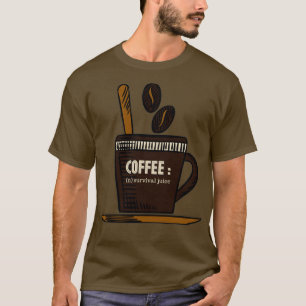 CAMISETA CAFÉ, SUCO DE SOBREVIVÊNCIA