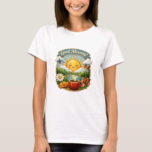 Camiseta Café Sunrise pelo Rio (Frente)