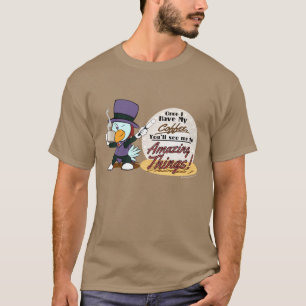 Camiseta Café surpreendente - o T dos homens das galinhas