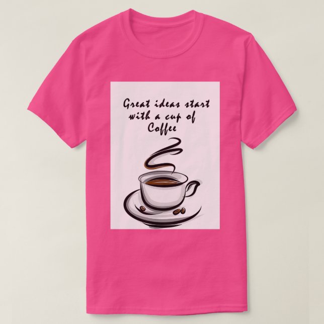 Camiseta café t 3 (Frente do Design)