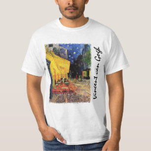Camiseta Café Terrace à noite por Vincent van Gogh