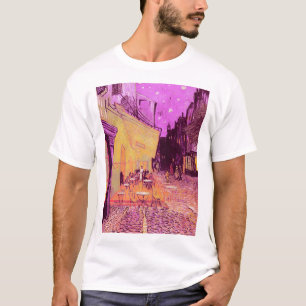 Camiseta Café Terrace à noite por Vincent van Gogh