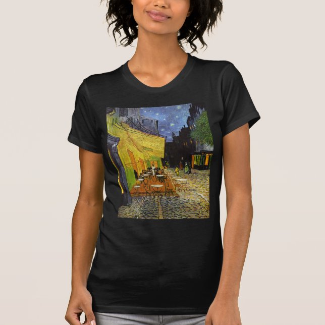 Camiseta Cafe Terrace na Night Van Gogh (Frente)