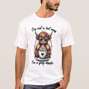 Camiseta Café Vaca das Terras Altas Png, Café Vaca Png