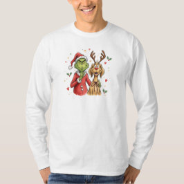 Camiseta Café Verde Malvado, Vibrações Divertidas de Cafeín