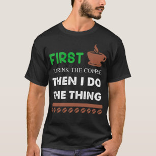 Camiseta Café - viciado em café