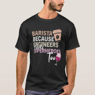 Camiseta Café Vinho Cota Barista Vinho Legal Café 18