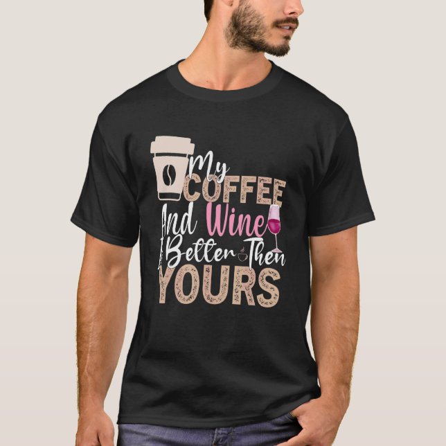 Camiseta Café Vinho Cota Barista Vinho Legal Café 23 (Frente)