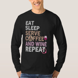 Camiseta Café Vinho Cota Barista Vinho Legal Café 39