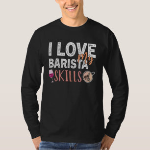 Camiseta Café Vinho Cota Barista Vinho Legal Café 44